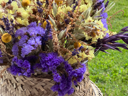 Cesto Malva y Amarillo